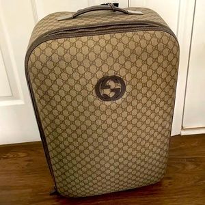 Gucci authentic suitcase